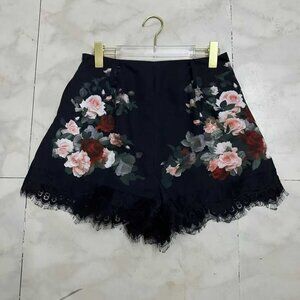 Zimmerman Printed Shorts in Linen